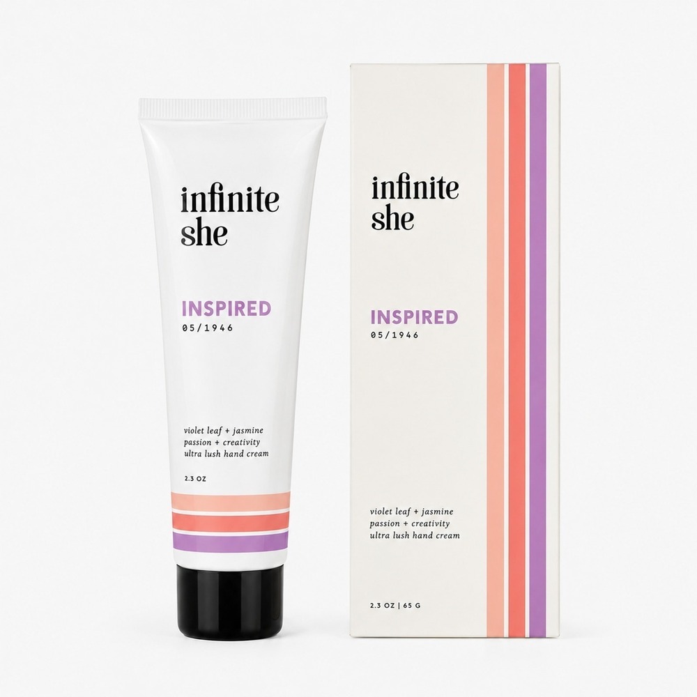 Infinite‎ She Inspired Ultra Lush Hand Cream Violet Leaf + Jasmine 2.3 oz / 65 g